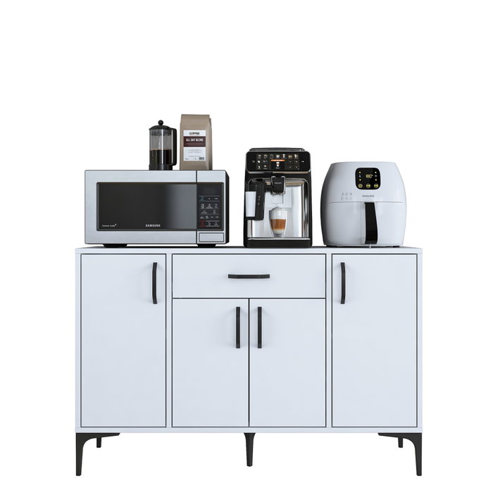 Hanah Home Gabinete Multipropósito Blanco JE136 - 3144 Hanah Home Gabinete Multipropósito Blanco JE136 - 3144